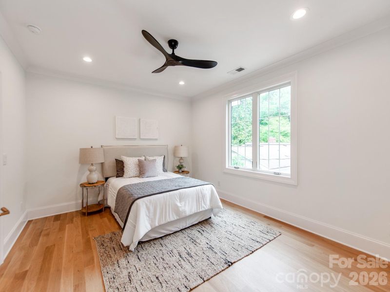 Furnished interior view inside a new home in , Charlotte (Image 37).