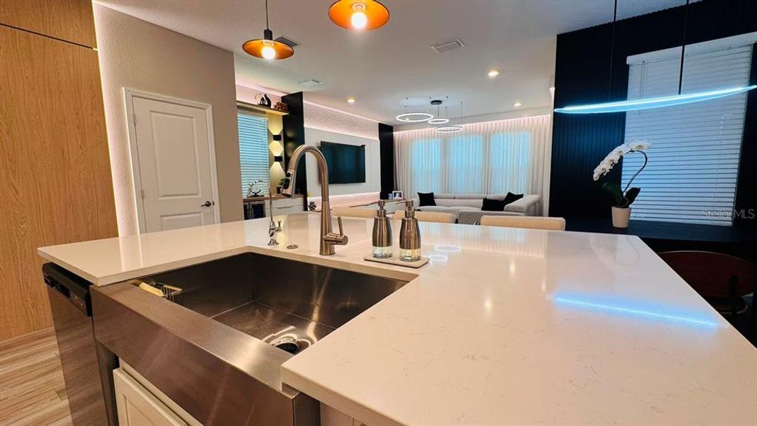 Close-up of interior finishes inside a home in Harvest at Ovation, Winter Garden (Image 20).