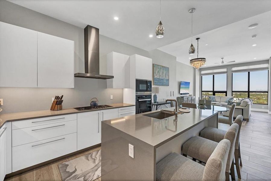 Furnished interior view inside a new home in , Sarasota (Image 8).