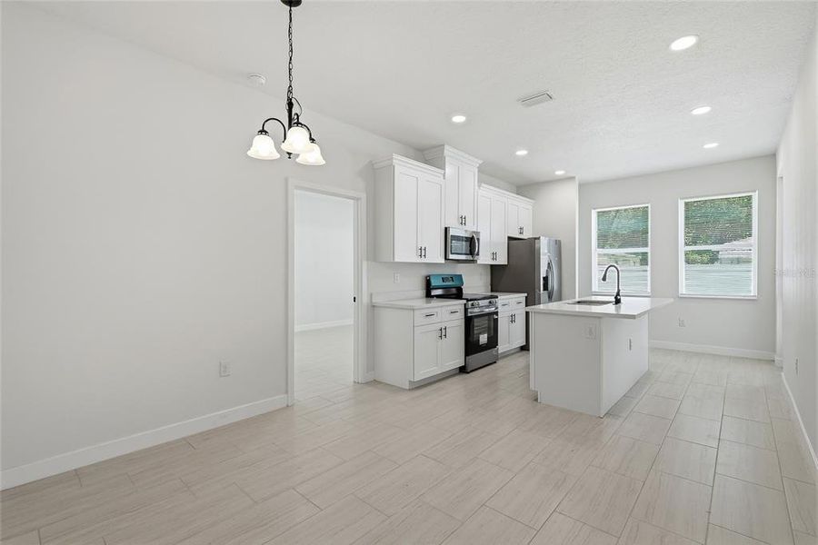 Furnished interior view inside a new home in , Tampa (Image 7). Furnished interior view inside a new home in , Tampa (Image 7).