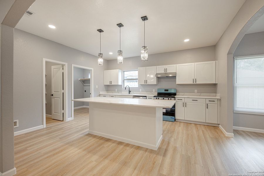 Furnished interior view inside a new home in , San Antonio (Image 6).