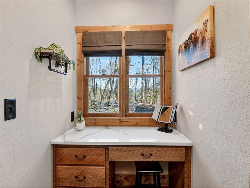 Furnished interior view inside a new home in , Ellijay (Image 65).