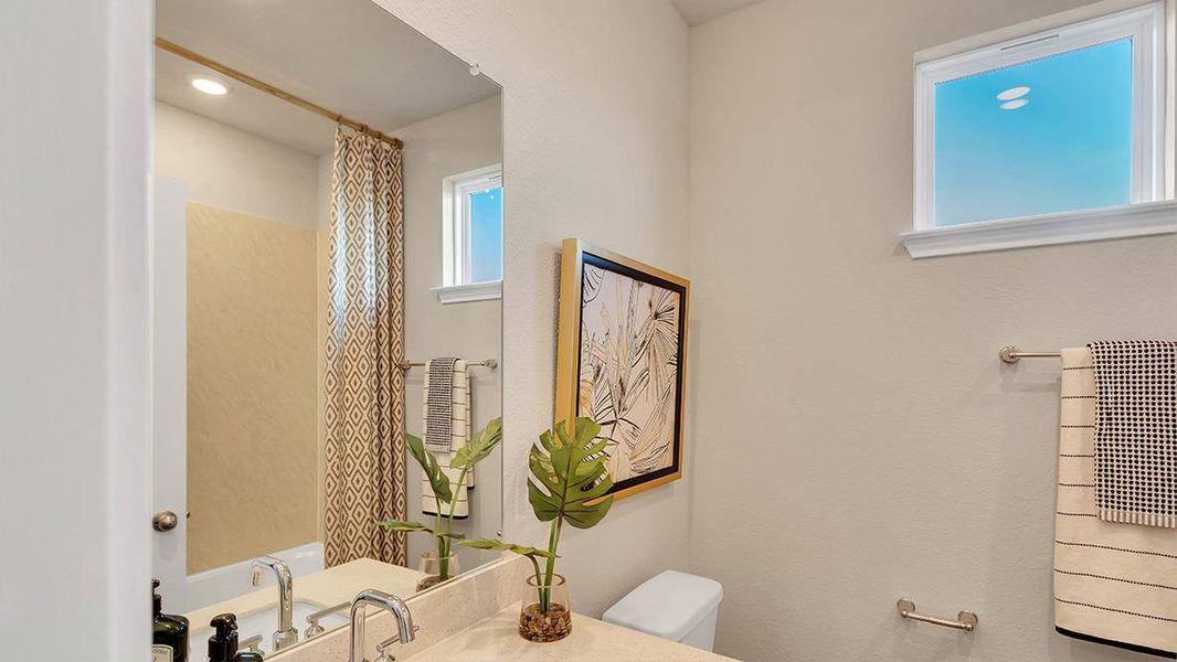 Furnished interior view inside a new home in Talavera, Kyle (Image 5).