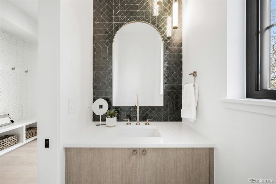 Furnished interior view inside a new home in , Denver (Image 9).