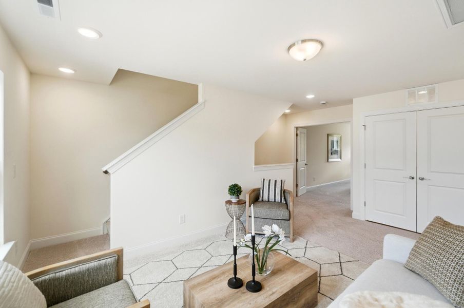 Furnished interior view inside a new home in Ashton Park, Monroe (Image 17).
