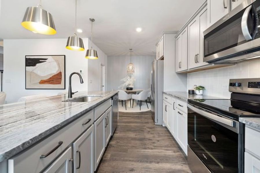 Representative furnished interior of a home built from the Shepherd by True Homes in Edgewater - Cottage Greens, Lancaster (Image 8). Representative furnished interior of a home built from the Shepherd by True Homes in Edgewater - Cottage Greens, Lancaster (Image 8).