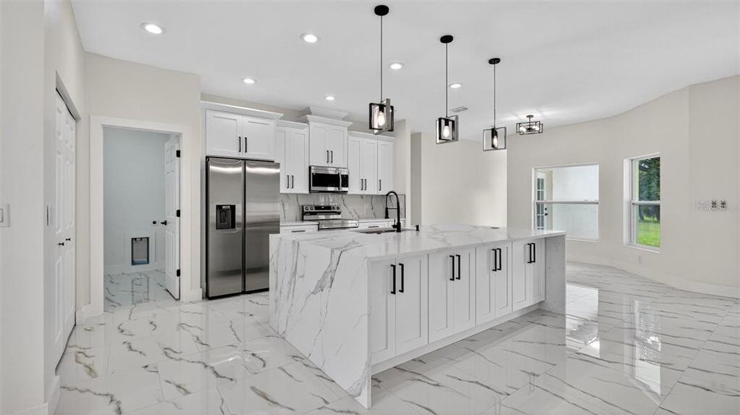 Furnished interior view inside a new home in , Weeki Wachee (Image 6). Furnished interior view inside a new home in , Weeki Wachee (Image 6).