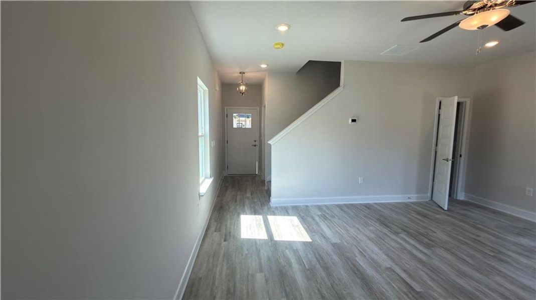 Spacious, unfurnished interior of a new home in Habersham Meadows, Demorest (Image 16).