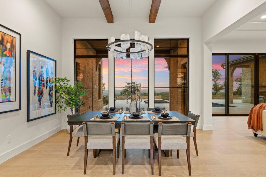 Furnished interior view inside a new home in , Dripping Springs (Image 5).