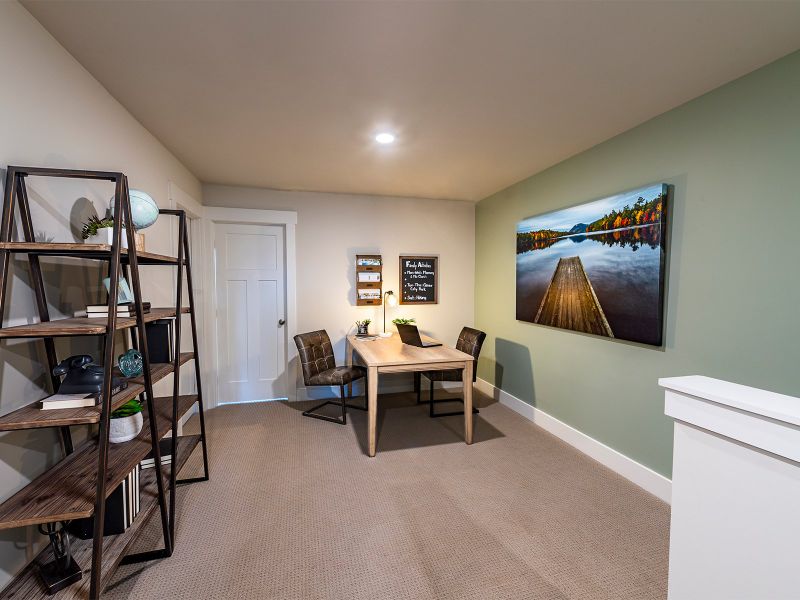 Loft in the Jade floorplan at a Meritage Homes community in Greenville, SC.