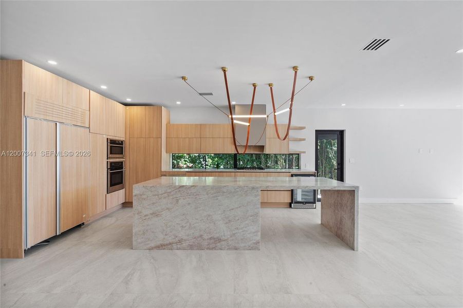 Furnished interior view inside a new home in , Miami Beach (Image 11).