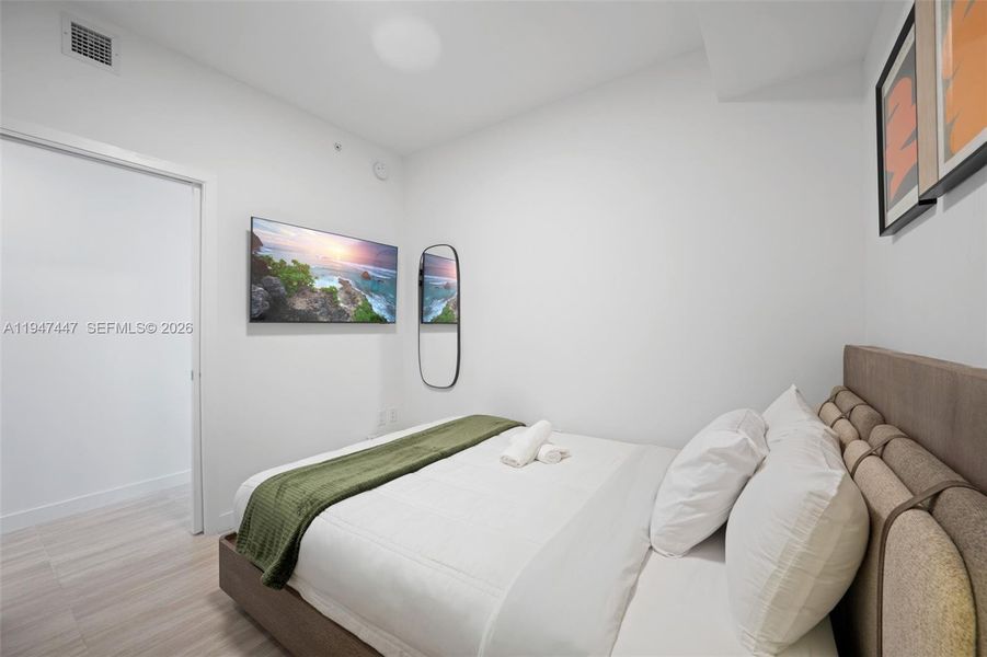 Furnished interior view inside a new home in , Miami Beach (Image 5).