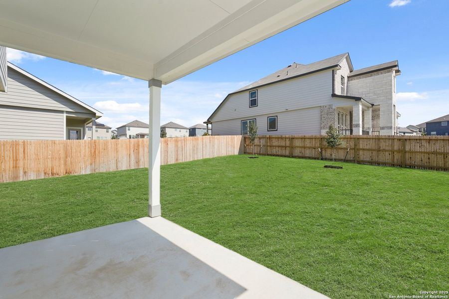Exterior details and patio area of a home in Hunters Ranch, San Antonio (Image 19). Exterior details and patio area of a home in Hunters Ranch, San Antonio (Image 19).