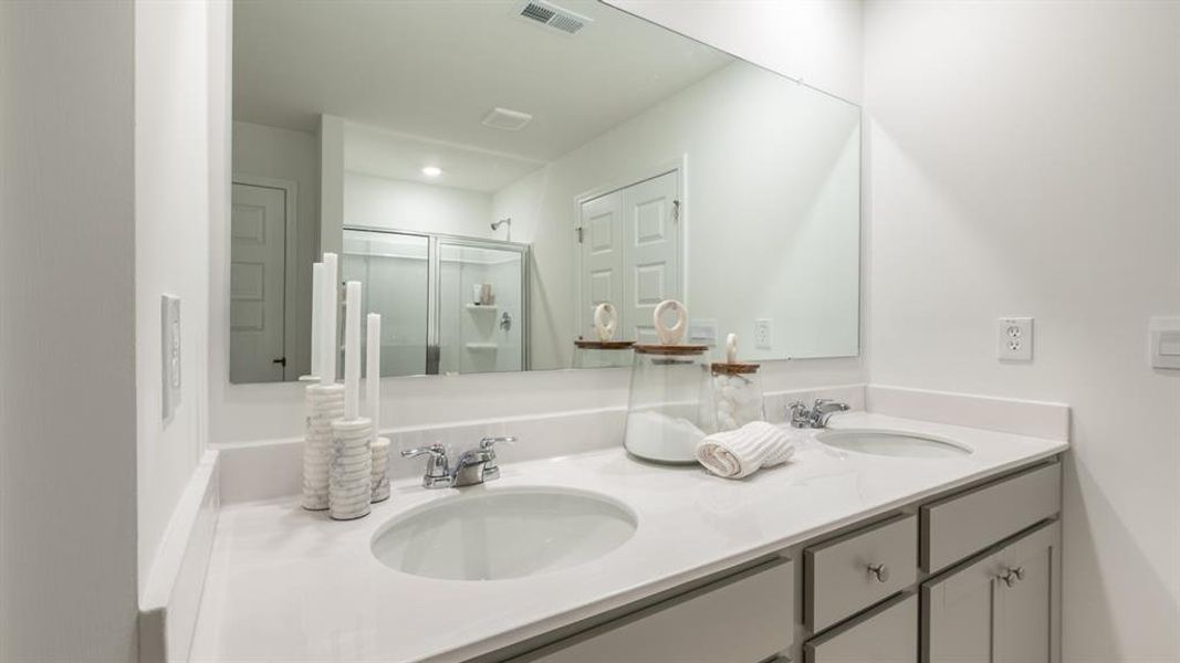 Furnished interior view inside a new home in Mableton Station, Mableton (Image 39).