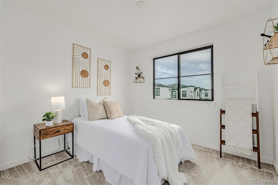 Furnished interior view inside a new home in The Hub at Virginia Village, Denver (Image 13). Furnished interior view inside a new home in The Hub at Virginia Village, Denver (Image 13).