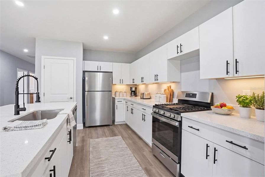 Furnished interior view inside a new home in , Cape Coral (Image 8).