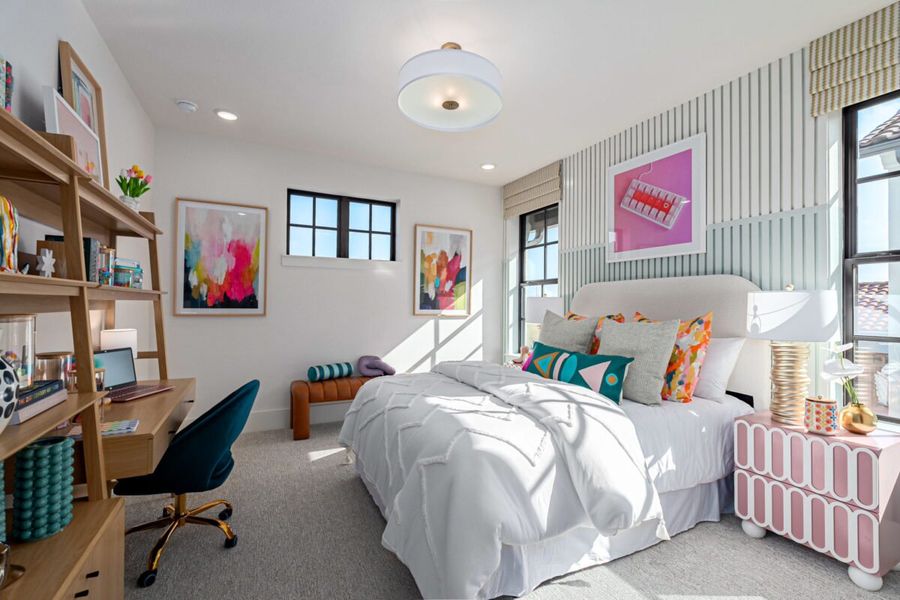 Representative furnished interior of a home built from the Brookside by Landon Homes in Fields - Brookside North, Frisco (Image 13).