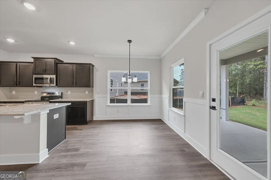Furnished interior view inside a new home in Canterbury Villas, Carrollton (Image 7).