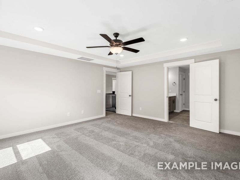 Spacious, unfurnished interior of a new home in Woods Crossing, Gallatin (Image 40).