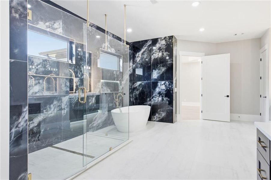 Furnished interior view inside a new home in , Dacula (Image 32).