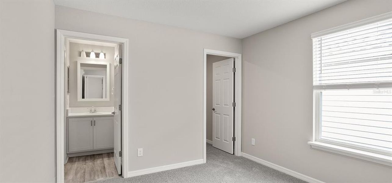 Spacious, unfurnished interior of a new home in The Crossings - Bungalows, St. Cloud (Image 21). Spacious, unfurnished interior of a new home in The Crossings - Bungalows, St. Cloud (Image 21).