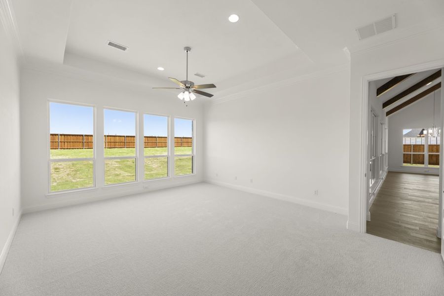 Representative unfurnished interior of a home built from the SL-Oxford by Windsor Homes in Ridge Pointe Estates, McLendon-Chisholm (Image 18). Representative unfurnished interior of a home built from the SL-Oxford by Windsor Homes in Ridge Pointe Estates, McLendon-Chisholm (Image 18).