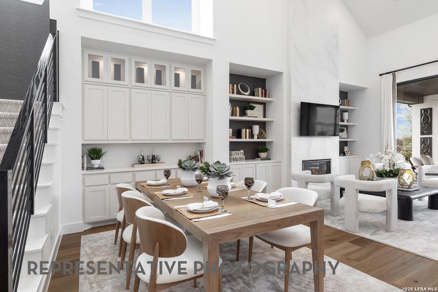 Furnished interior view inside a new home in Mayfair, New Braunfels (Image 3).