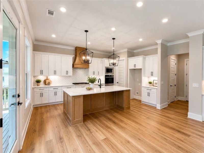 Furnished interior view inside a new home in , Jefferson (Image 19).