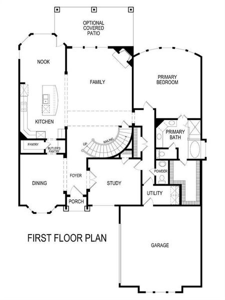 2D floor plan layout of this home in Wellspring Estates, Celina, TX (Image 5). 2D floor plan layout of this home in Wellspring Estates, Celina, TX (Image 5).