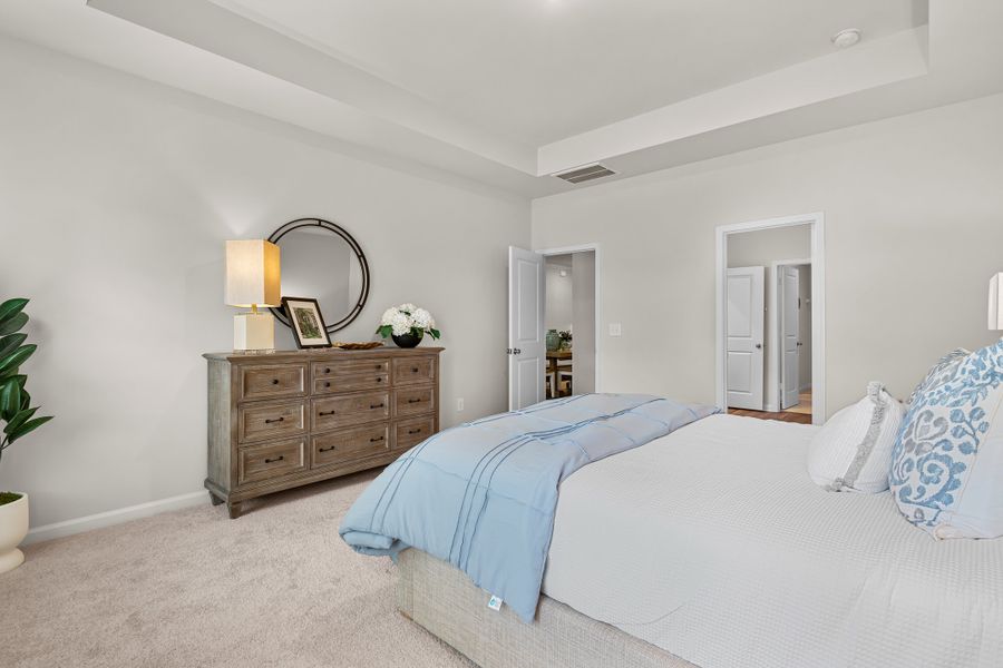 Representative furnished interior of a home built from the Hawthorne S by McGuinn Homes in Pine Street, Yemassee (Image 17).