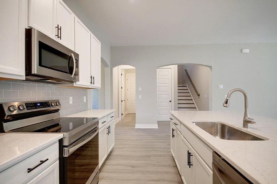 Representative furnished interior of a home built from the Lorraine by Hunter Quinn Homes in Beaufort County Homes, Beaufort (Image 7). Representative furnished interior of a home built from the Lorraine by Hunter Quinn Homes in Beaufort County Homes, Beaufort (Image 7).