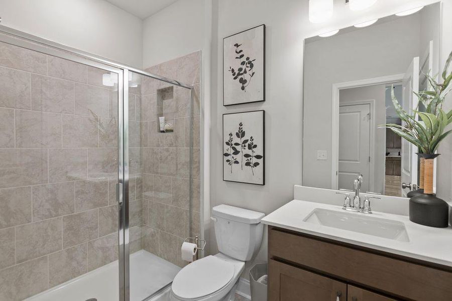 Furnished interior view inside a new home in Kennison Creek, Cumming (Image 25).