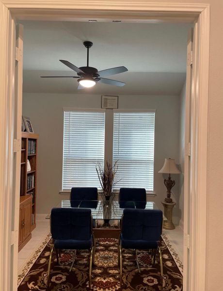 Furnished interior view inside a new home in Mavera, Conroe (Image 8).