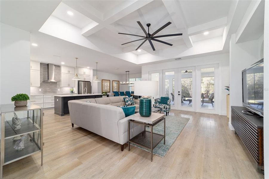 Furnished interior view inside a new home in , Belleview (Image 10).