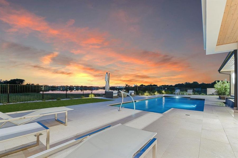 Exterior details and patio area of a home in , Frisco (Image 21).