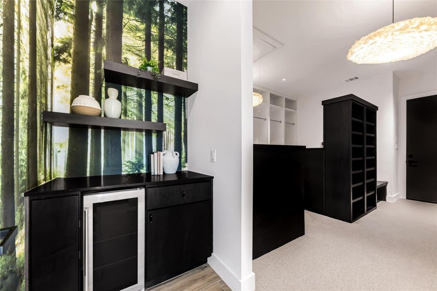 Furnished interior view inside a new home in , College Station (Image 29).