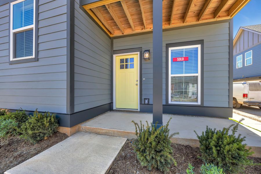 Representative exterior photo of a completed home built from the Emery - Mill Town by Parkside Builders in The Parks of Mill Town, Chattanooga, TN (Image 20). Representative exterior photo of a completed home built from the Emery - Mill Town by Parkside Builders in The Parks of Mill Town, Chattanooga, TN (Image 20).