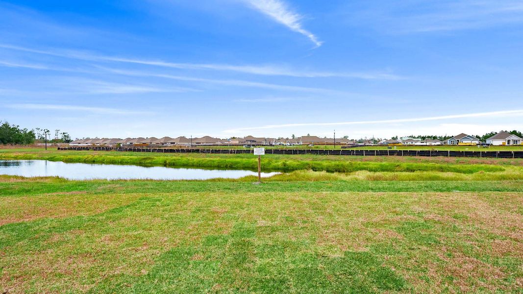Outdoor and nature views near homes built from the The Aria by D.R. Horton in Hodges Bayou Plantation, Panama City (Image 34).