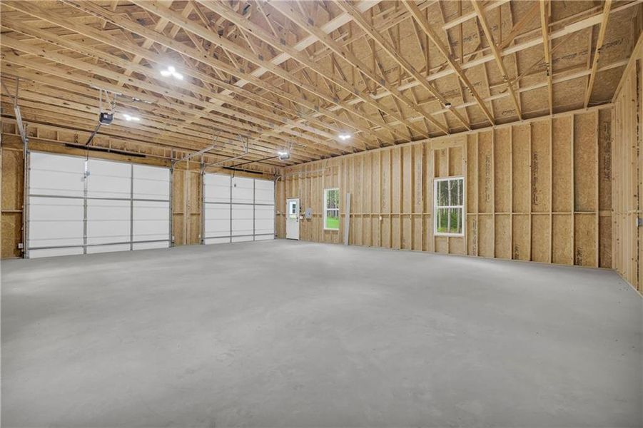 In-progress construction of a new home in , Monroe, GA (Image 93).