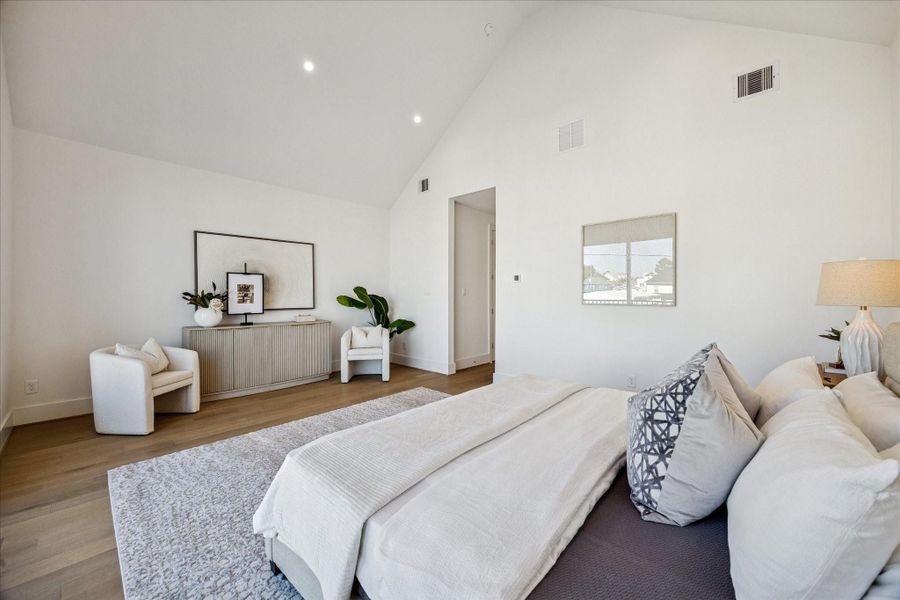 Furnished interior view inside a new home in , Houston (Image 29).