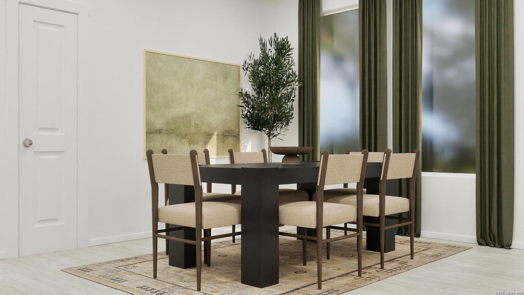 Furnished interior view inside a new home in Stone Garden, Elmendorf (Image 5).