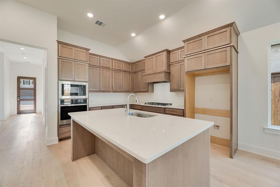 Furnished interior view inside a new home in Cottages of Celina, Celina (Image 6).