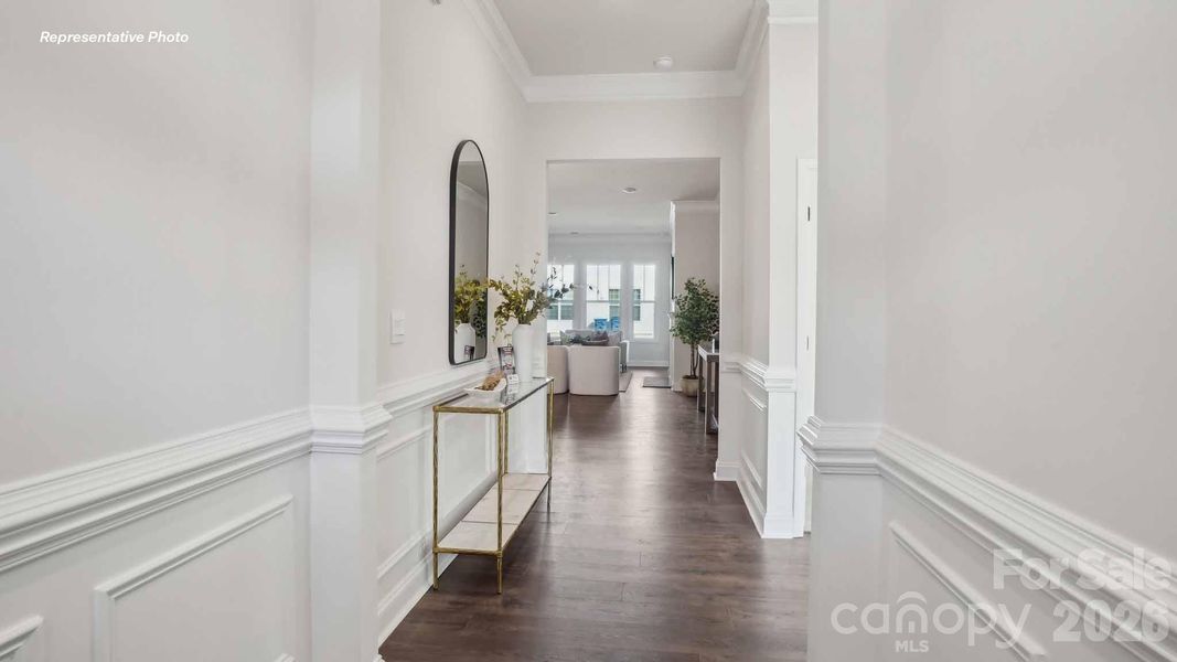 Furnished interior view inside a new home in Sanctuary at Southgate, Indian Trail (Image 21). Furnished interior view inside a new home in Sanctuary at Southgate, Indian Trail (Image 21).