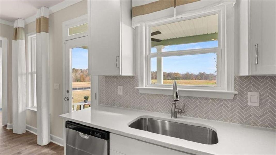 Furnished interior view inside a new home in Evergreen Crossing, Locust Grove (Image 6).