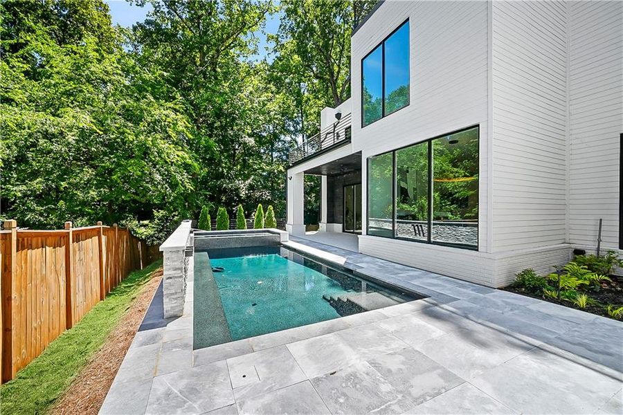 Exterior details and patio area of a home in , Brookhaven (Image 24).
