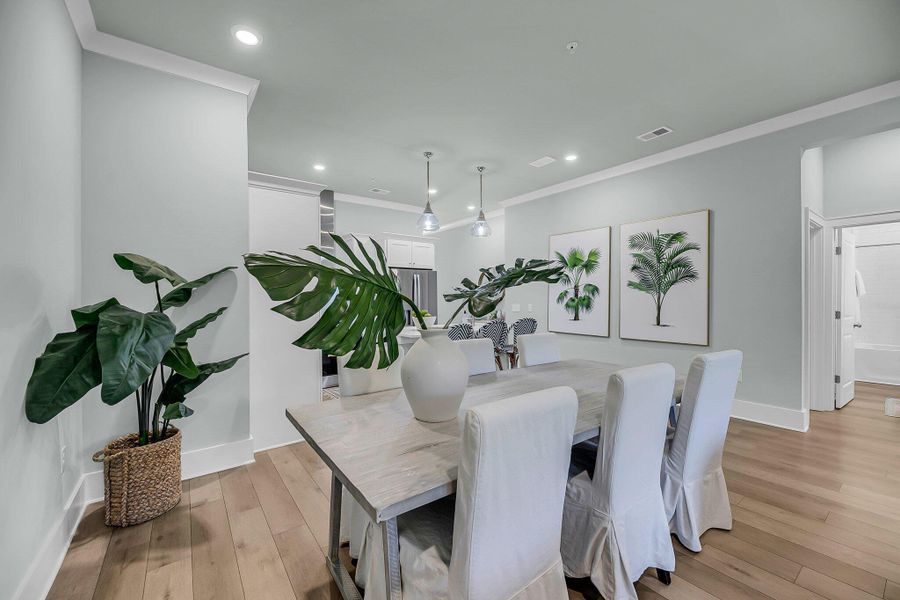 Furnished interior view inside a new home in , Johns Island (Image 4).