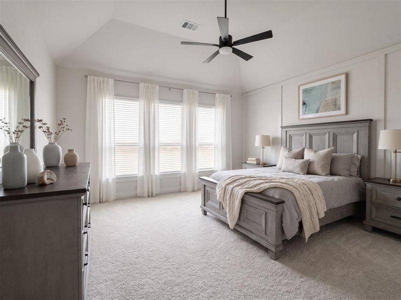 Furnished interior view inside a new home in , Midlothian (Image 9).