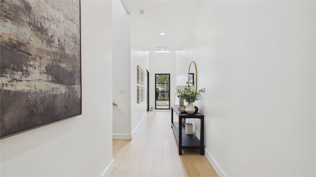 Furnished interior view inside a new home in , Houston (Image 9).