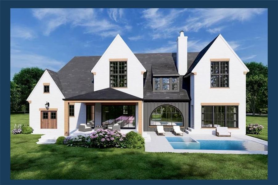 Exterior details and patio area of a home in , Gainesville (Image 27).