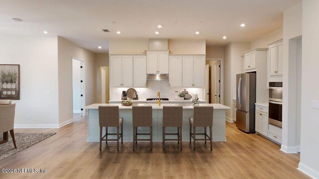 Furnished interior view inside a new home in RiverTown, St. Johns (Image 12).